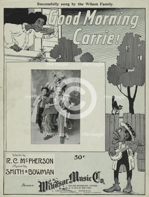 'Good morning Carrie!', 1901. Creator: Unknown.