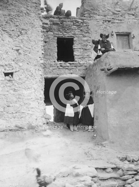 Good morning-Hopi, c1906. Creator: Edward Sheriff Curtis.