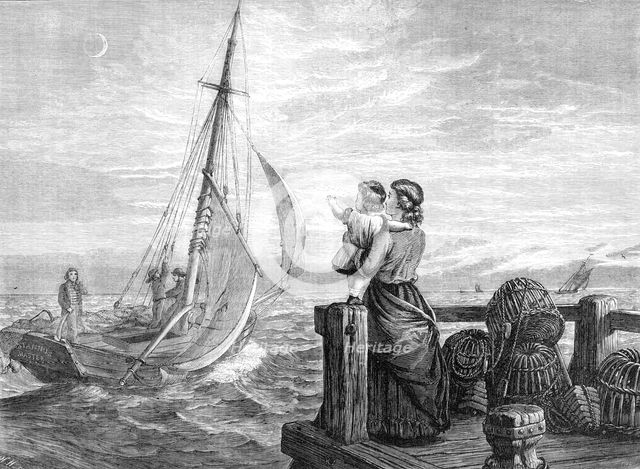 "Good Night", by A. C. Stannus, 1870. Creator: W. H..