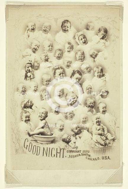 Good Night, c. 1880. Creator: Joshua Smith.