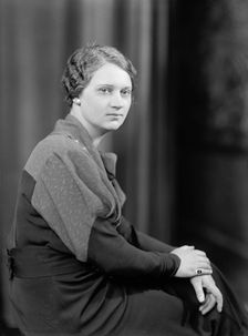 Goodall, Doris - Portrait, 1933. Creator: Harris & Ewing