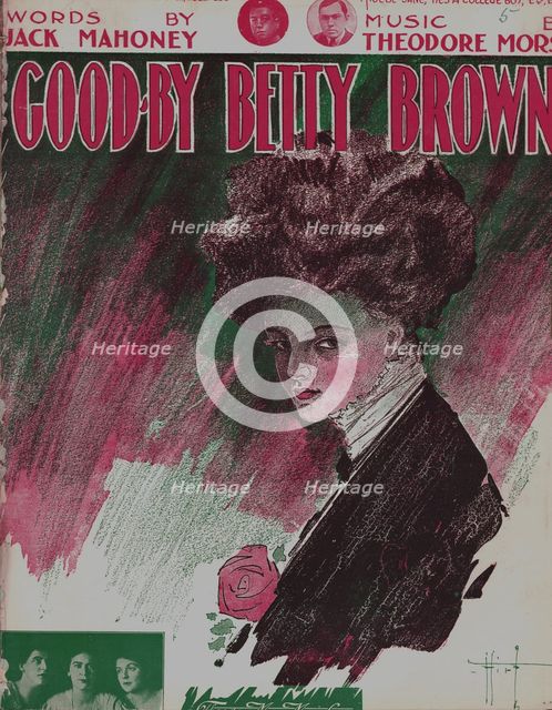 'Goodby Betty Brown', 1910. Creator: Unknown.