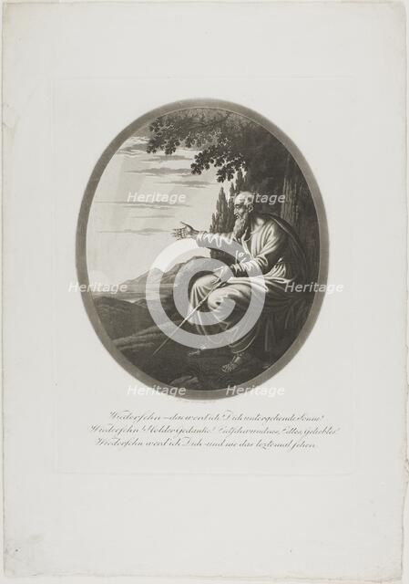 Goodbye, 1816. Creator: Johann Heinrich Lips.