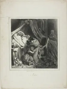 Goodbye, 1827. Creator: Auguste Raffet