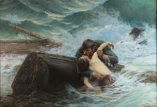 Goodbye!, 1892. Creator: Guillou, Alfred (1844-1926)