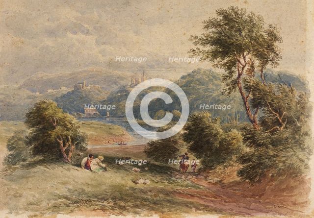 Goodrich Court and Castle, 1835-36. Creator: Unknown.