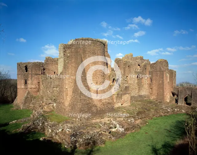 Goodrich Castle, c1990-2010. Artist: Unknown.