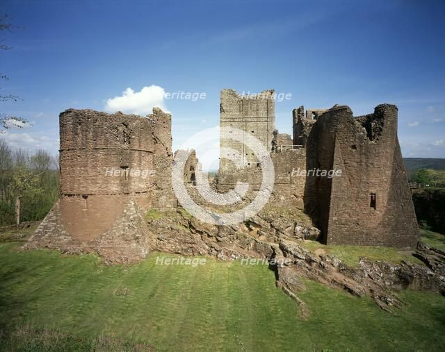 Goodrich Castle, c1990-2010. Artist: Unknown.
