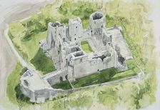 Goodrich Castle, Herefordshire, c1994-c2005. Artist: Liam Wales