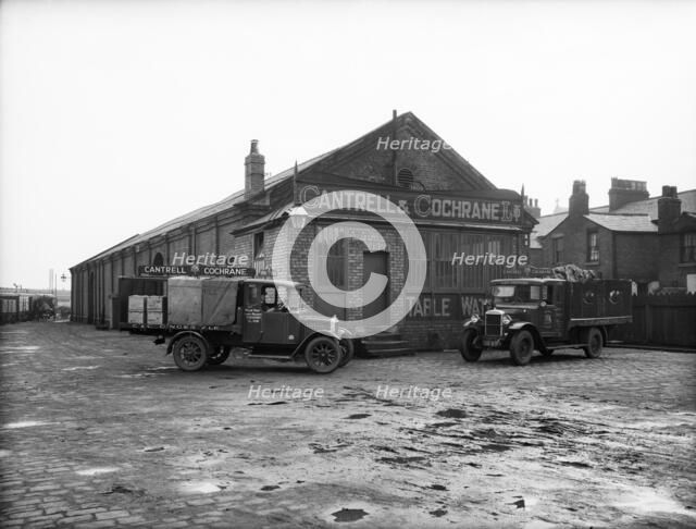 Goods Shed, West Lancashire Station, Fishergate Hill, Preston, Lancashire, 1927. Artist: Unknown.