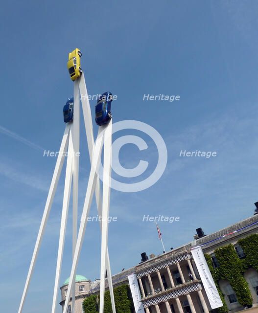 Goodwood Festival of Speed Sculpture in front of Goodwood House 2013 Artist: Unknown.