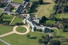 Goodwood House and stables, West Sussex, 2018. Creator: Damian Grady