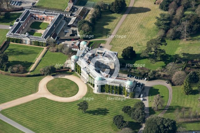 Goodwood House and stables, West Sussex, 2018. Creator: Damian Grady.