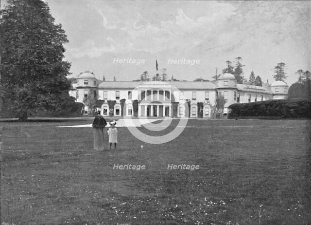 'Goodwood House, Sussex', c1896.  Artist: Unknown.