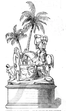 Goodwood Race Prize - Arab Group in the Desert, 1854. Creator: Unknown