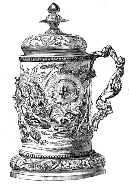 Goodwood Races - Goodwood Prize Cup - Battle between Alexander and Darius, 1858. Creator: Unknown.