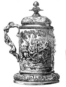 Goodwood Races - Goodwood Prize Cup - Battle between Hannibal and Scipio, 1858. Creator: Unknown