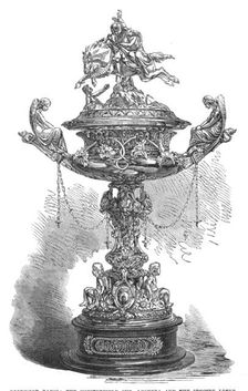 Goodwood Races: the Chesterfield Cup - Leonora and the Spectre Lover, 1865. Creator: Unknown