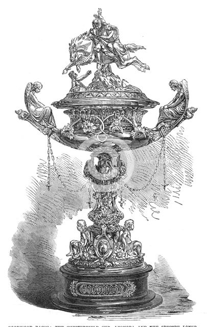 Goodwood Races: the Chesterfield Cup - Leonora and the Spectre Lover, 1865. Creator: Unknown.