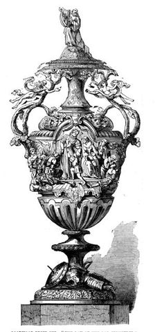 Goodwood Races - "The Lay of the Last Minstrel", 1858. Creator: Unknown