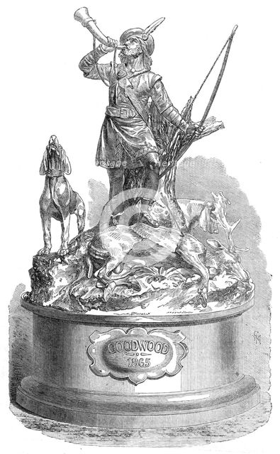 Goodwood Races: the Stewards' Cup - Robin Hood Winding The Morte, 1865. Creator: Unknown.