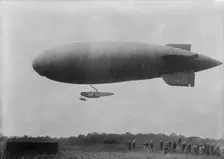 Goodyear dirigible, between c1915 and c1920. Creator: Bain News Service