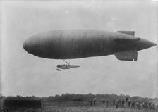 Goodyear dirigible, between c1915 and c1920. Creator: Bain News Service