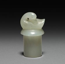Goose and Goslings (Stopper), 1700s. Creator: Unknown