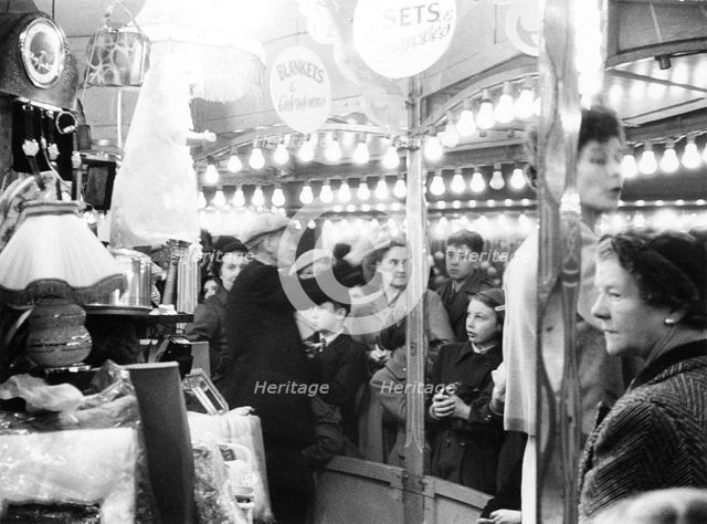 Goose Fair, Forest Recreation Ground, Nottingham, Nottinghamshire, 1950s(?). Artist: Edgar Lloyd