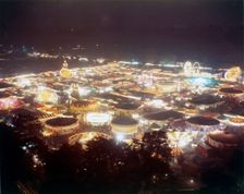 Goose Fair, Forest Recreation Ground, Nottingham, Nottinghamshire, 1973. Creator: WE Middleton & Son