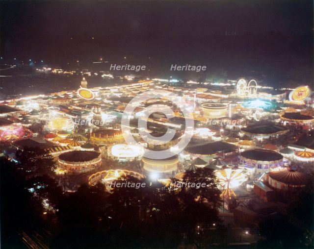 Goose Fair, Forest Recreation Ground, Nottingham, Nottinghamshire, 1973. Creator: WE Middleton & Son.