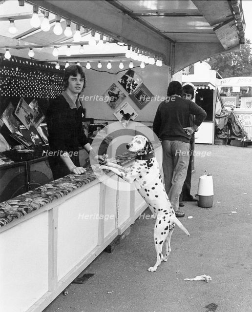 Goose Fair, Forest Recreation Ground, Nottingham, Nottinghamshire, 1975. Creator: James Snowden.