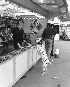 Goose Fair, Forest Recreation Ground, Nottingham, Nottinghamshire, 1975. Artist: James Snowden