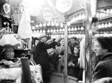 Goose Fair, Forest Recreation Ground, Nottingham, Nottinghamshire, 1950s(?). Creator: Edgar Lloyd