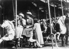 Goose Fair, Market Place, Nottingham, Nottinghamshire, 1908. Creator: Unknown