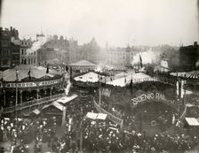 Goose Fair, Market Place, Nottingham, Nottinghamshire, 1911. Creator: Unknown