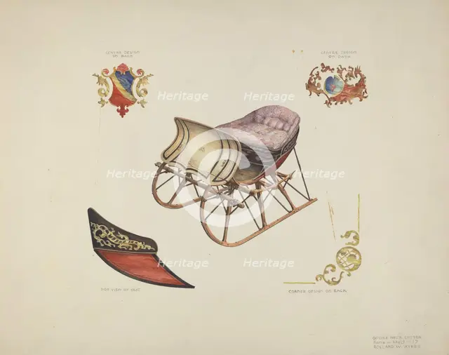 Goose Neck Cutter, 1935/1942. Creator: Rolland Ayres.