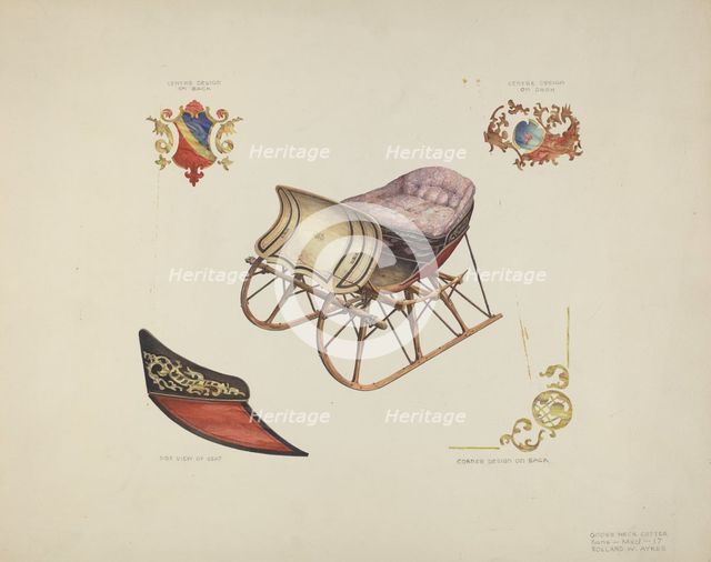 Goose Neck Cutter, 1935/1942. Creator: Rolland Ayres.
