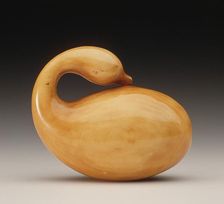 Gooseneck Gourd, Mid-19th century. Creator: Ohara Mitsuhiro