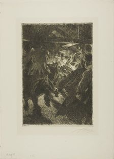 Gopsmor Cottage, 1917. Creator: Anders Leonard Zorn