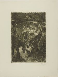 Gopsmor Cottage, 1917. Creator: Anders Leonard Zorn