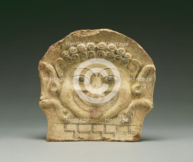 Gorgon Head Antefix, about 500 BC. Creator: Unknown.