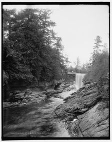 Gorge at Belden's Falls, Green Mountains, between 1900 and 1906. Creator: Unknown