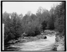 Gorge below Belden's Falls, Green Mountains, between 1900 and 1906. Creator: Unknown