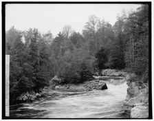 Gorge below Belden's Falls, Green Mountains, between 1900 and 1906. Creator: Unknown