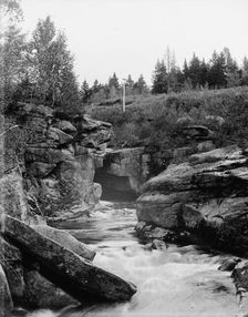 Gorge of the Ammonoosuc, White Mountains, c1900. Creator: Unknown