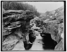 Gorge of the Ammonoosuc, White Mountains, c1900. Creator: Unknown