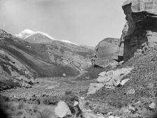 Gorge of Thomas and Porter Rivers, West Coast Road, c1880s. Creator: Burton Brothers