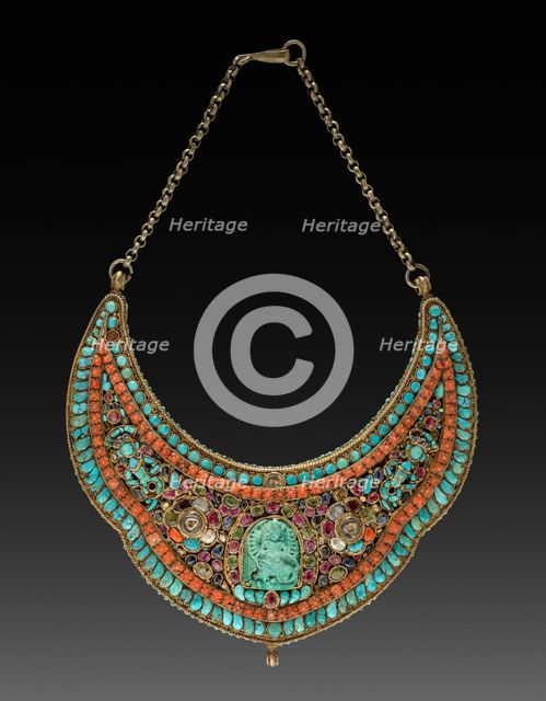 Gorget, 1700s. Creator: Unknown.