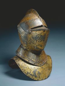Gorget (from a funerary achievement?), c.1590-1625. Creator: Unknown